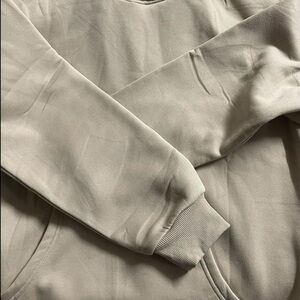 Vogue Beige Fleece Hoodie